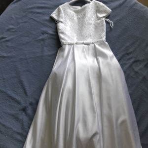 Communion Dress and Flower girl Dress with below g